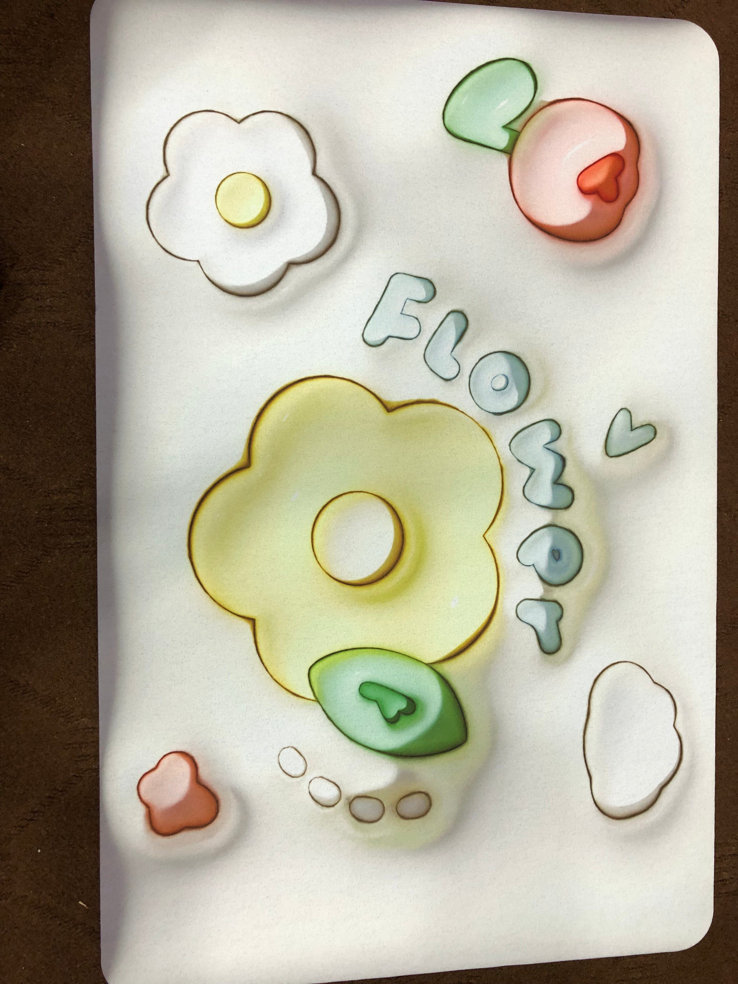 3D Cartoon Bath Mat, Cut Flower Design Anti Slip Mat, Floral Bathroom Mat, Water Absorption Bath Mat, Washable Bathroom Rug Mat 3D Cartoon Bath Mat, Cut Flower Design Anti Slip Mat, Floral Bathroom Mat, Water Absorption Bath Mat, Washable Bathroom Rug Mat